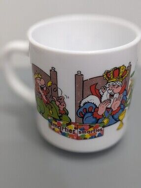 Arcopal France Smarties Kings And Queens Mug Rare Vintage 1980s